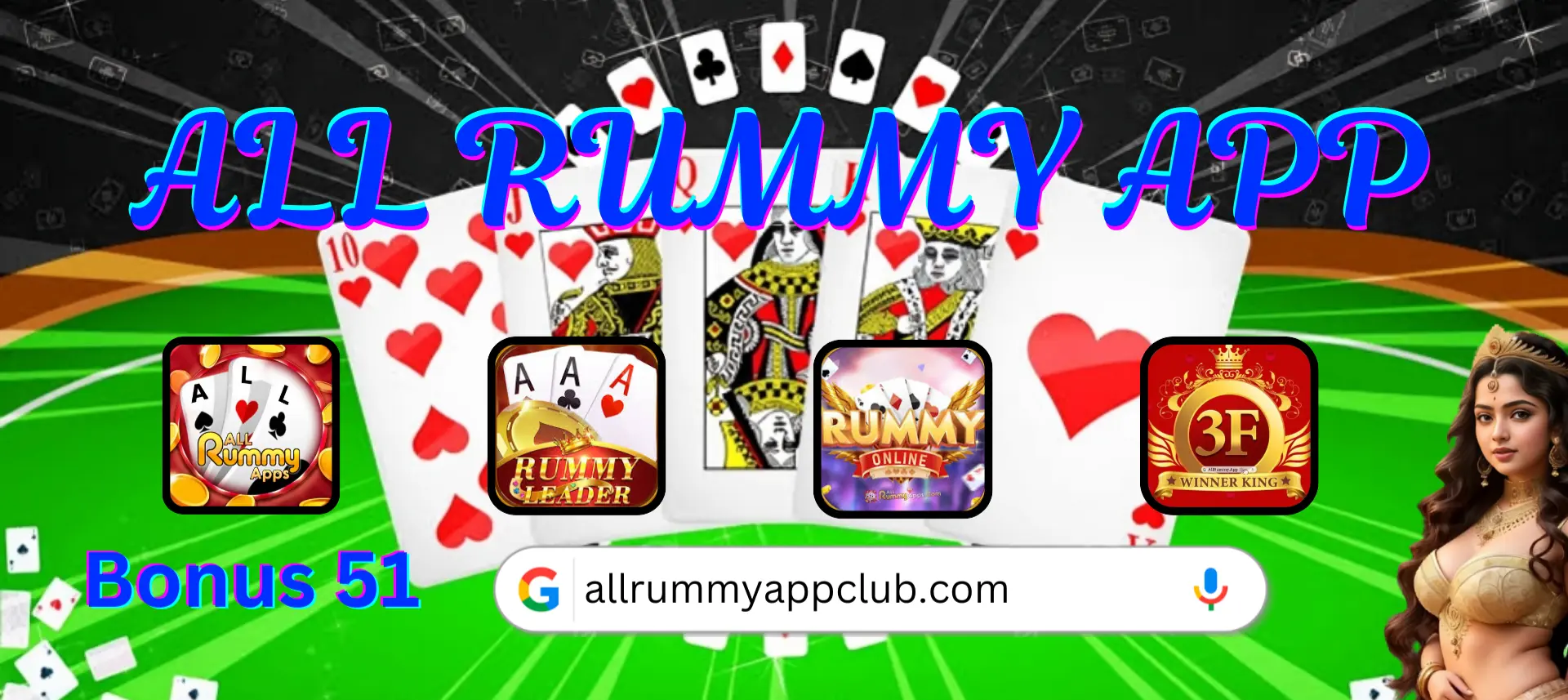 All Rummy App Banner